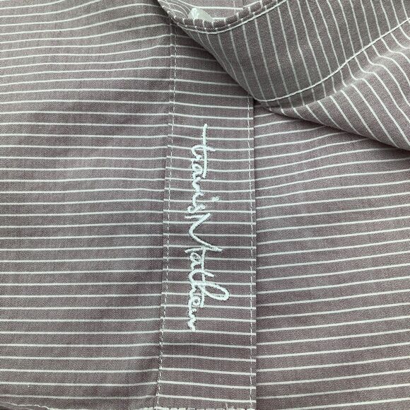 Travis Mathew Mens Long Sleeve Button Up Shirt Size Large - Picture 6 of 8